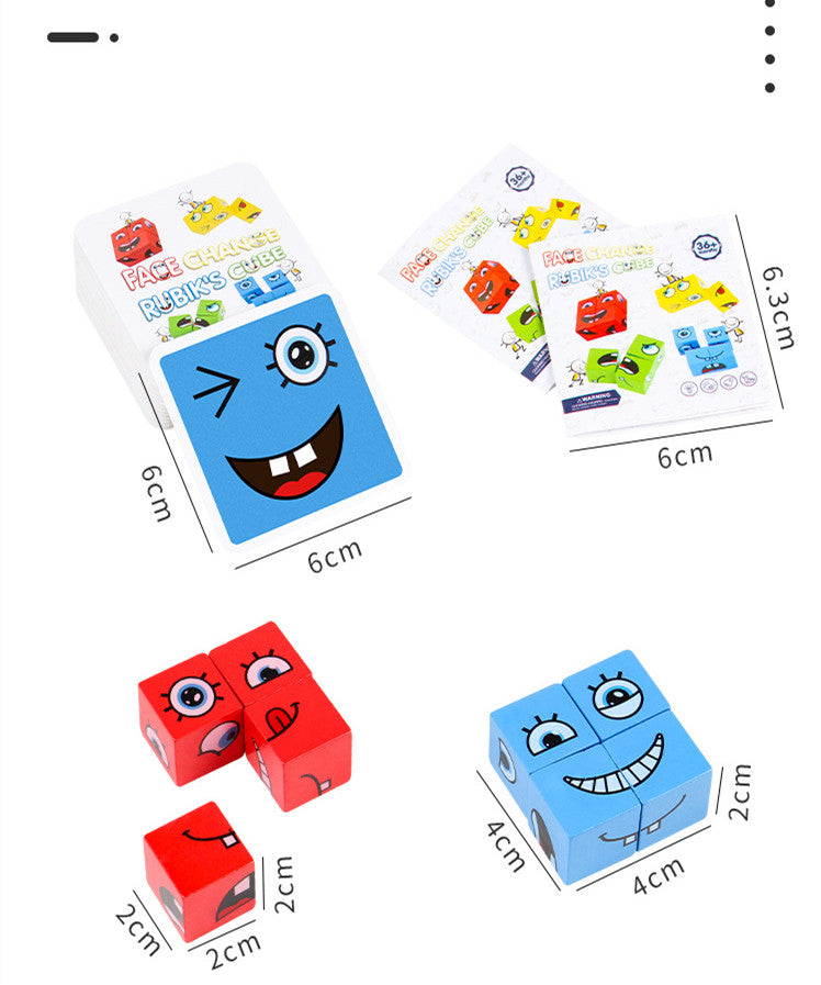 Knasiga ansikten, spel