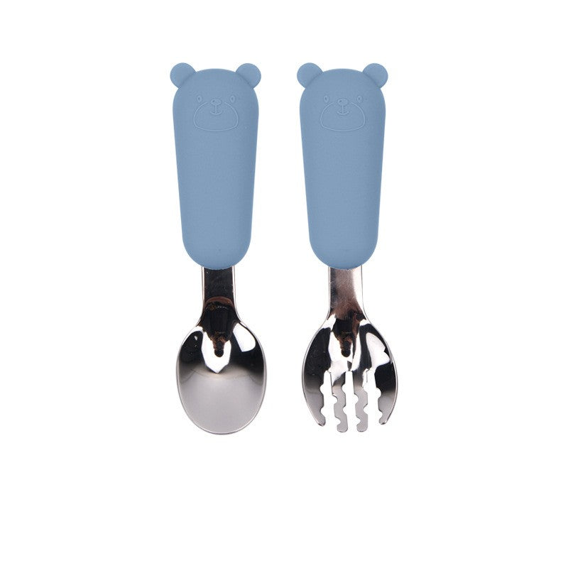Bestick-set, björn
