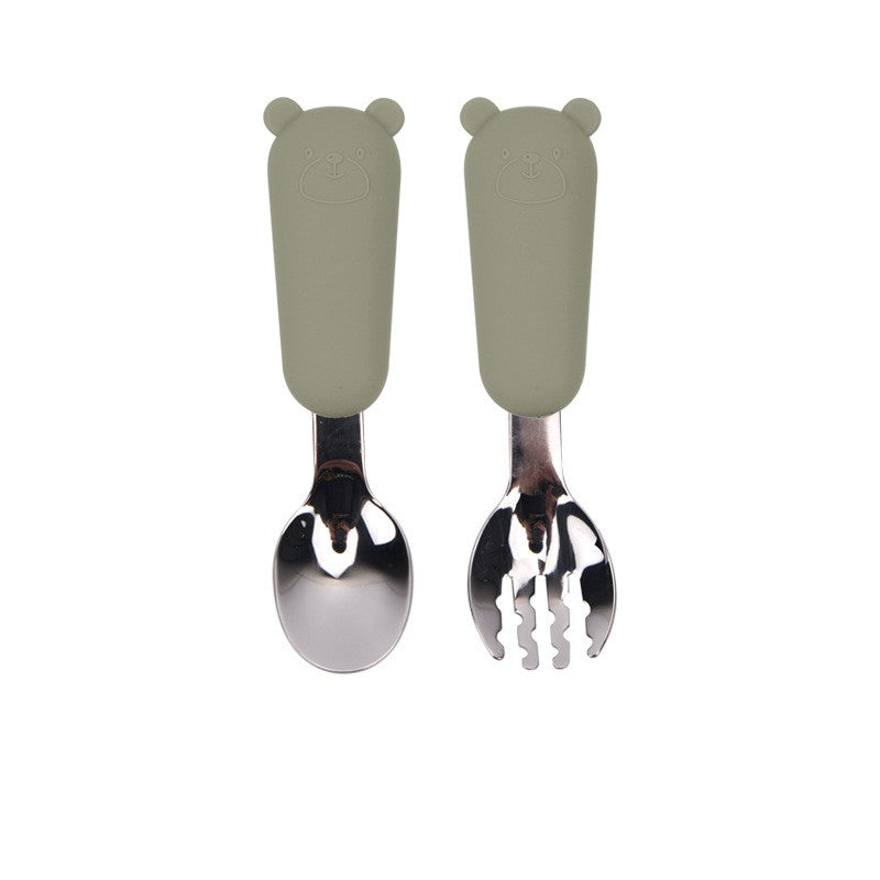 Bestick-set, björn