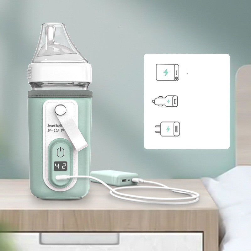 Portabel Flaskvärmare med USB-kabel