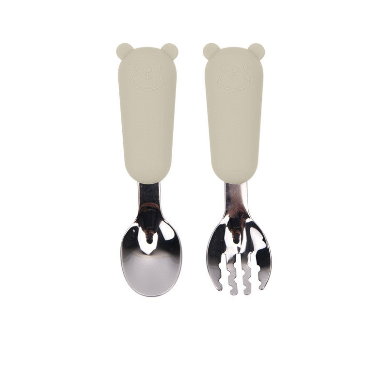 Bestick-set, björn
