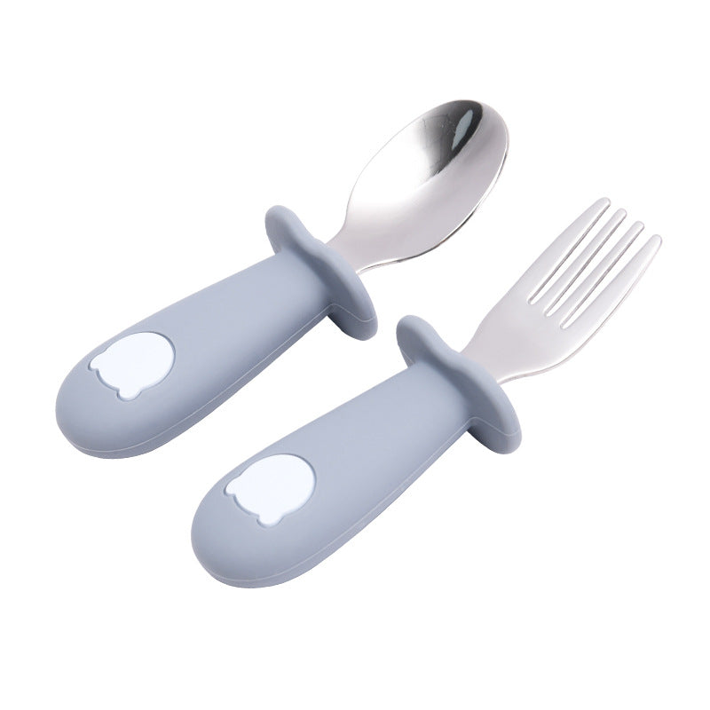 Bestick-set, björn