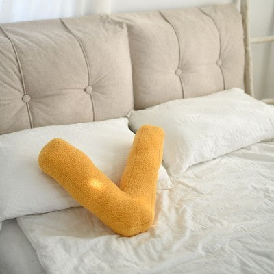 Pillow, letters A to Z