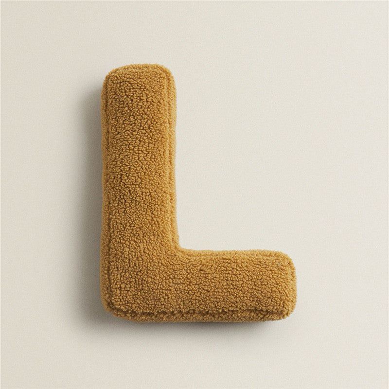 Pillow, letters A to Z