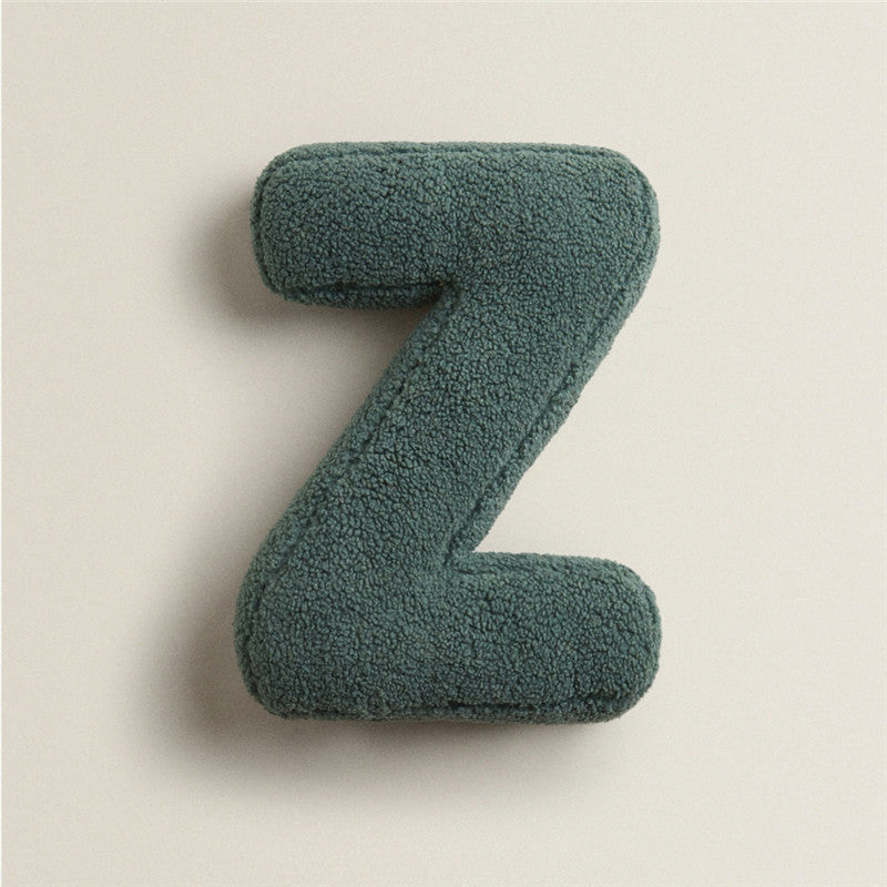 Pillow, letters A to Z