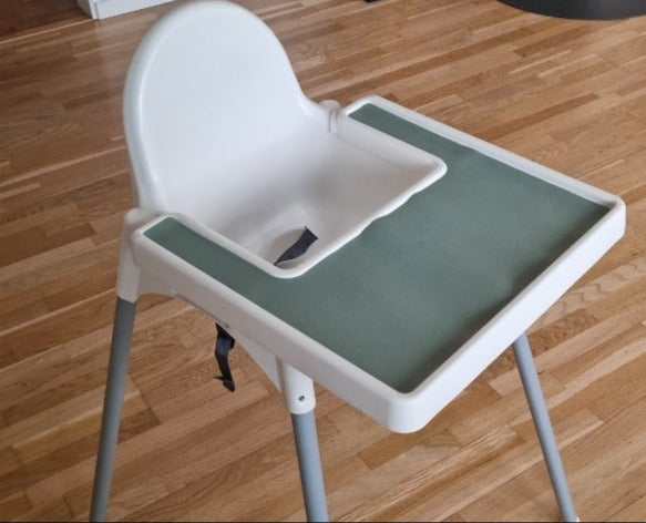 Silikonunderlägg till matstolen