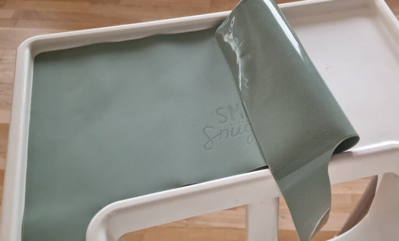 Silikonunderlägg till matstolen