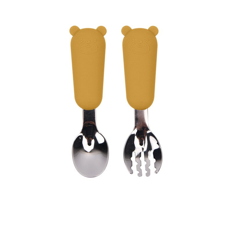 Bestick-set, björn