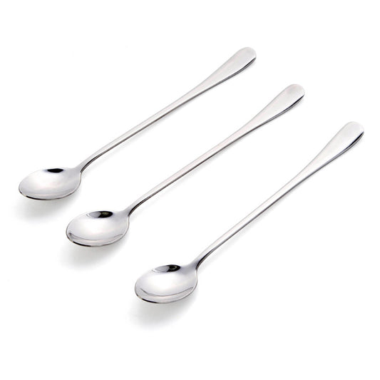 Metallsked med långt handtag, 20cm