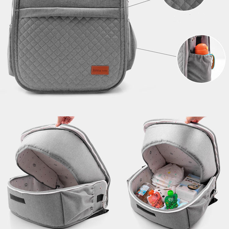 Portabel babysäng med myggnät
